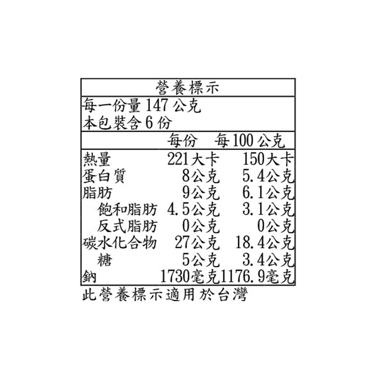 CP 冷凍鮮蝦雲吞冬陰功湯 147公克 X 6碗