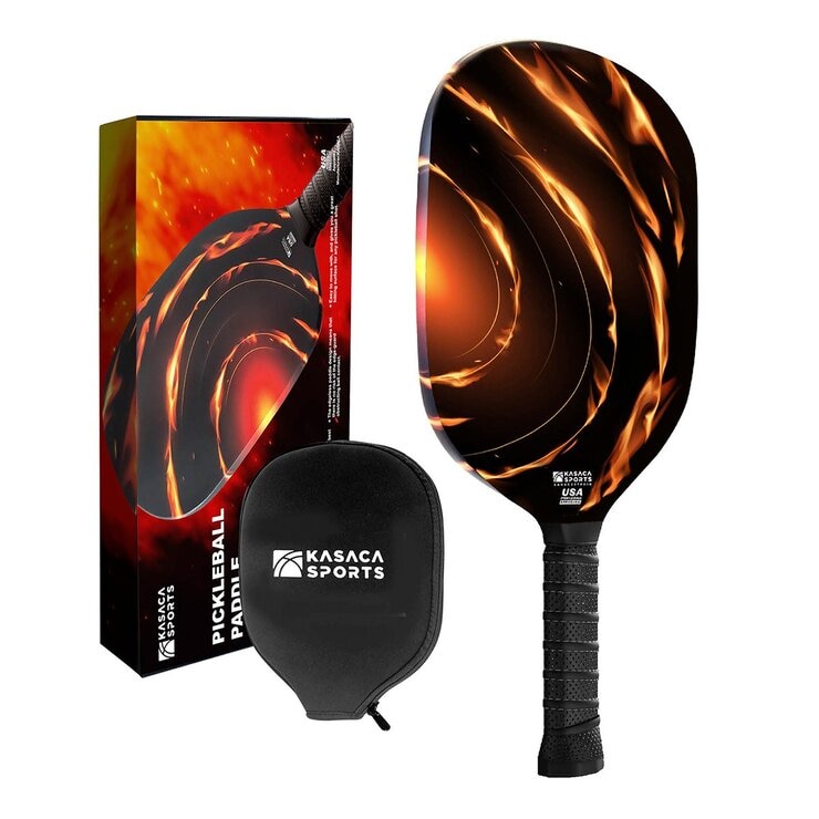KASACA 火焰碳纖無邊匹克球拍