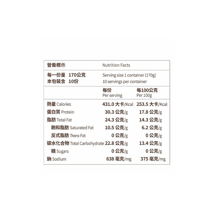 大成 冷凍香辣炸雞柳 1.7公斤