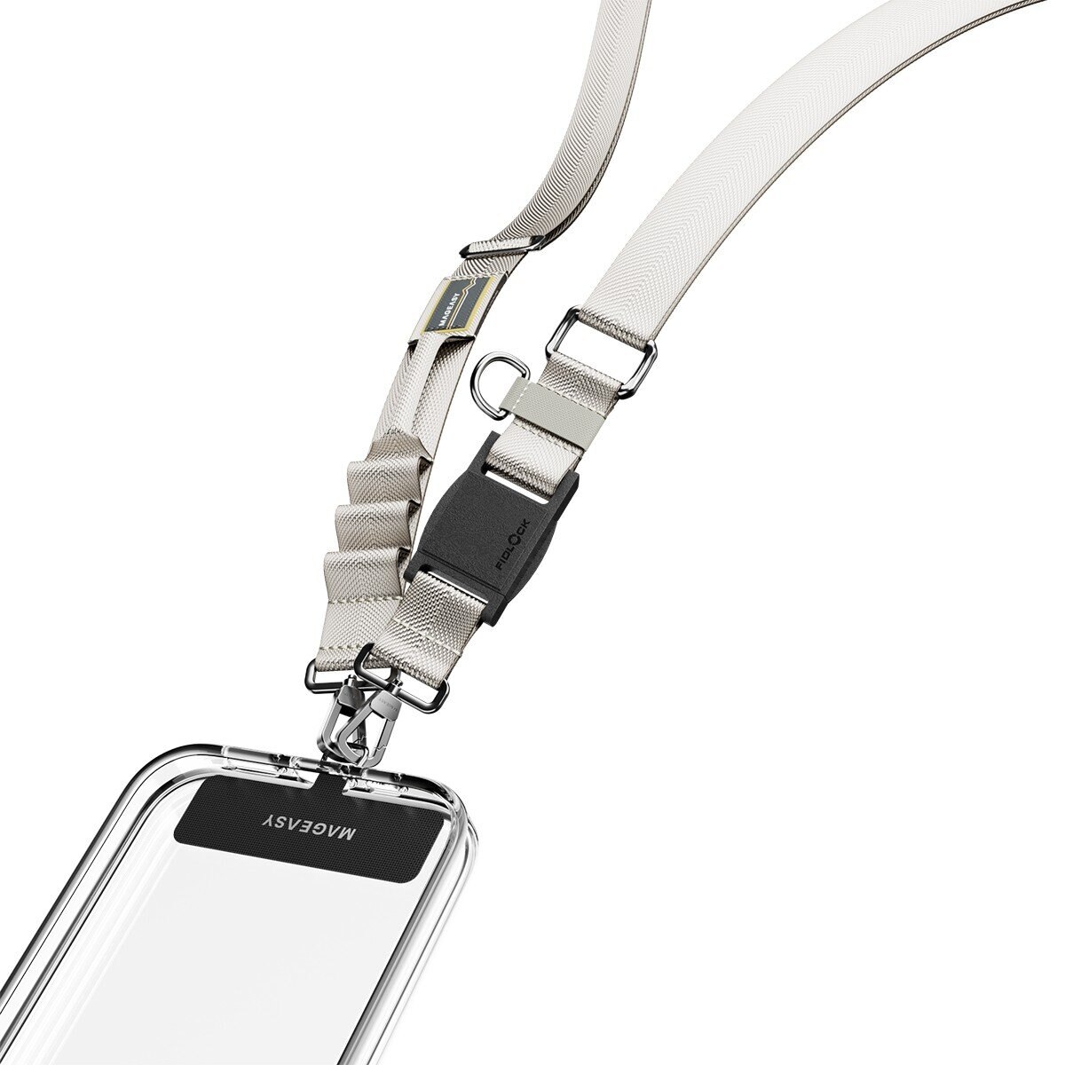 MAGEASY 25公釐 Fidlock Utility Strap - 機能快扣掛繩 / 掛繩片組 星光色