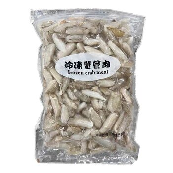 冷凍蟹管肉 600公克