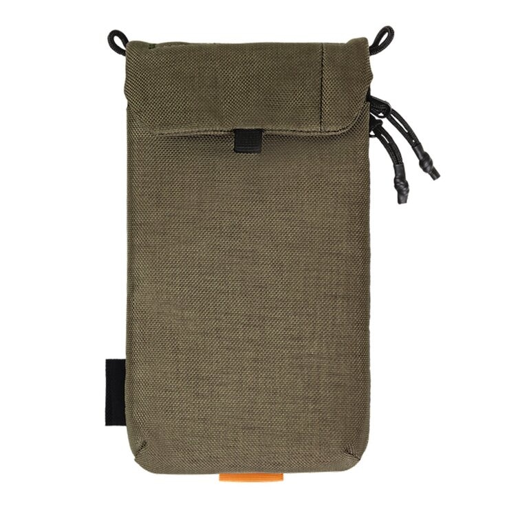 MAGEASY Phone Sacoche (Cordura) 手機掛繩隨行包 + 8.3mm掛繩 曠野綠+反光黑掛繩