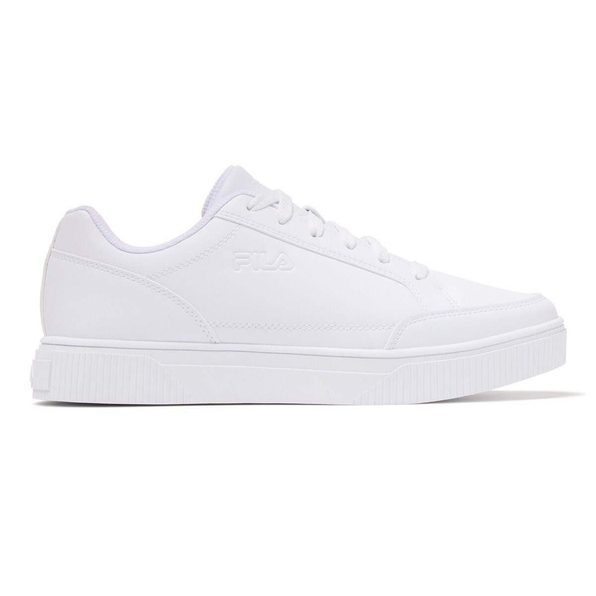 Fila 女休閒運動鞋 白 & 白 US 9