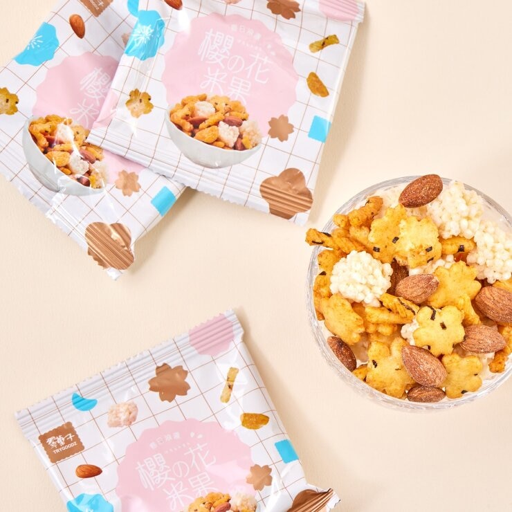 翠果子櫻花米果禮盒 14公克 X 20包 X 2盒