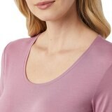 32 Degrees 女長袖發熱衣兩件組 黑/淺紫