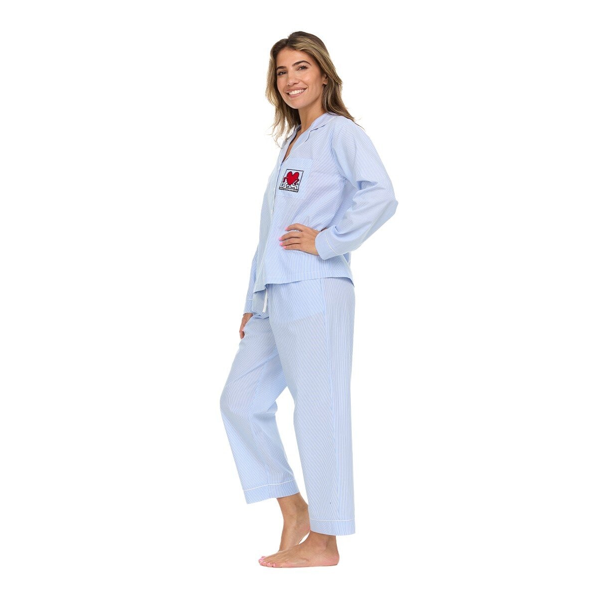 Keith Haring 女長袖睡衣套組