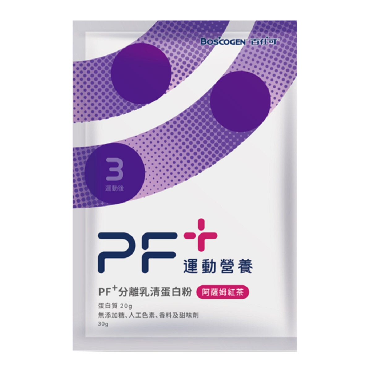 百仕可 PF+ 運動營養 分離乳清蛋白粉 阿薩姆紅茶 30公克 X 24包