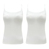 Body Blue 女細肩帶背心2入組