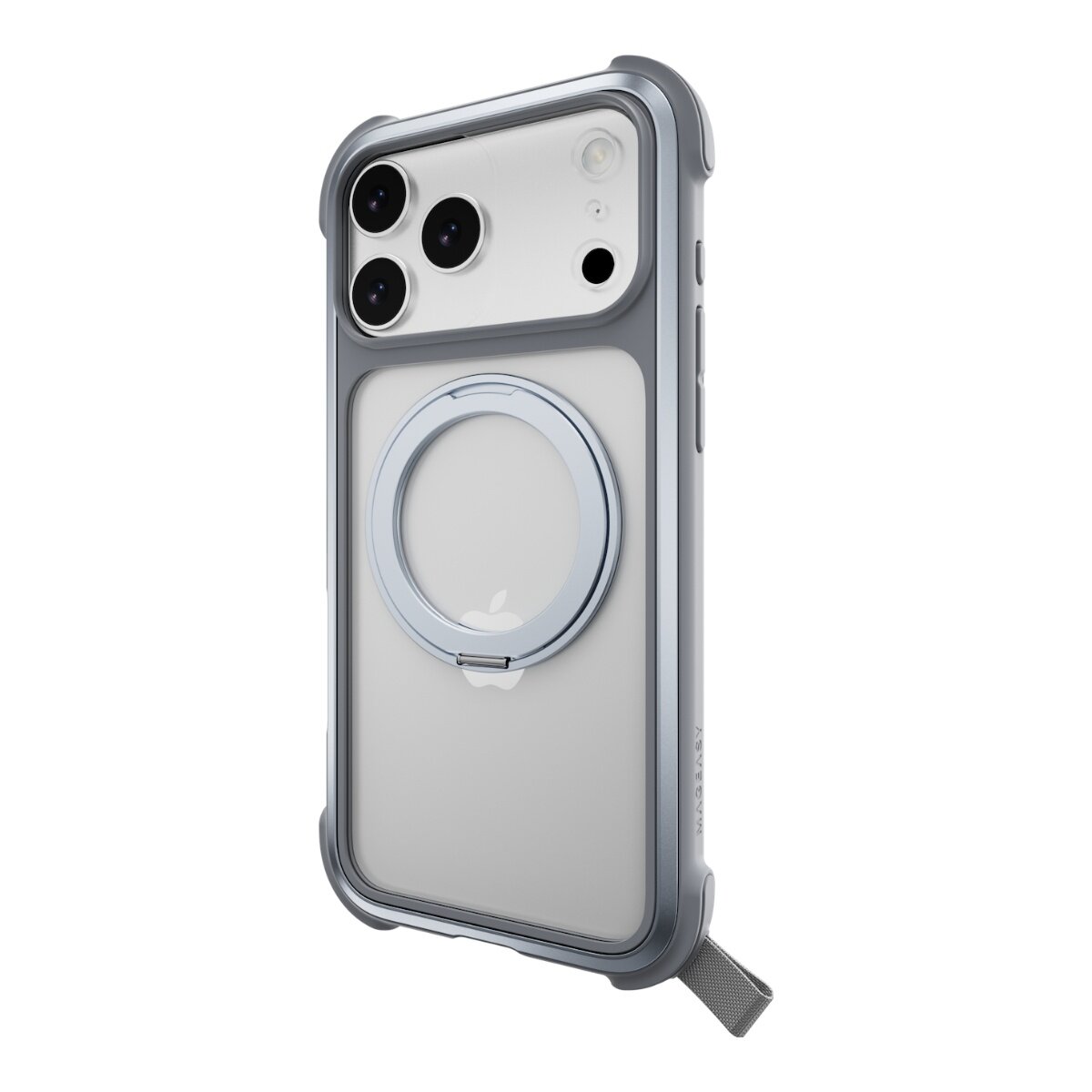MAGEASY Odyssey Stand M 超軍規防摔磁吸支架手機殼 iPhone 17 Pro Max(迷霧) + 鏡頭保護貼Lenz 鈦合金(鈦白) + Vetro 9H 鋼化玻璃保護膜 MAGEASY Odyssey Stand M 超軍規防摔磁吸支架手機殼 iPhone 17 Pro Max(迷霧) + 鏡頭保護貼Lenz 鈦合金(鈦白) + Vetro 9H 鋼化玻璃保護膜