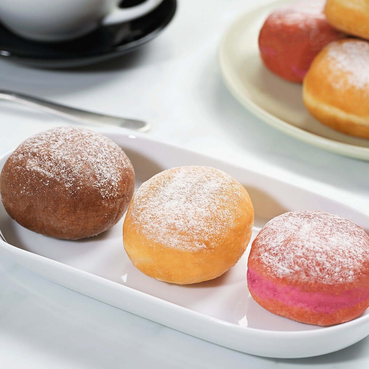 綜合迷你夾餡甜甜圈 16入