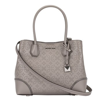 Michael Kors 壓紋皮革托特包 灰棕色 Michael Kors 壓紋皮革托特包 灰棕色