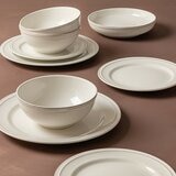 Over & Back 陶製餐具 X 16件組 白 Over & Back 陶製餐具 X 16件組 白