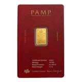 PAMP 好運招財貓黃金條塊 999.9純金 2.5公克