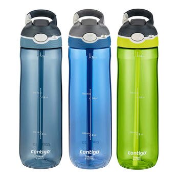Contigo 吸管冷水瓶 3 件組 Contigo 吸管冷水瓶 3 件組