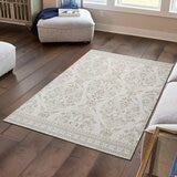 Wyatt & Ash 印花可水洗地毯 160公分 X 226公分 象牙白 Wyatt & Ash 印花可水洗地毯 160公分 X 226公分 象牙白