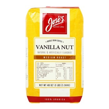 Jose's 香草味咖啡豆1.36公斤 Jose's 香草味咖啡豆1.36公斤