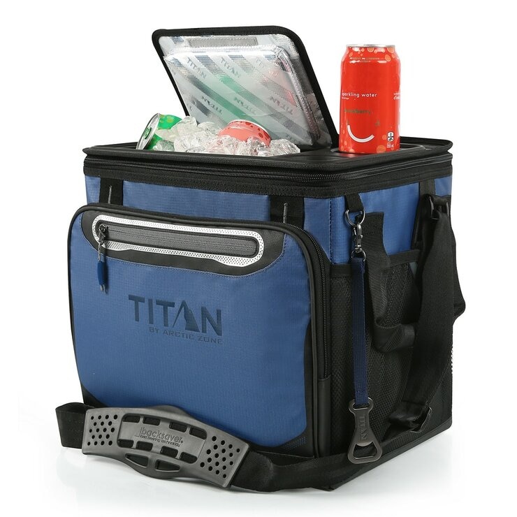 TITAN 軟式保溫保冰桶 海軍藍