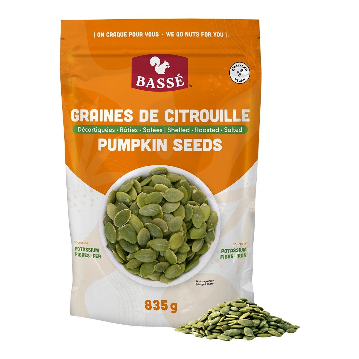 BASSÉ 南瓜籽仁 835公克