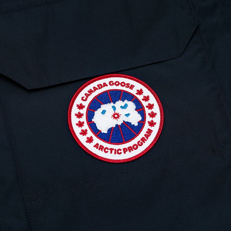 Canada Goose 男連帽外套 深藍 M