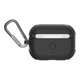 MAGEASY Odyssey 抗衝擊磁扣手繩耳機殼 AirPods Pro 1 & 2 金屬黑