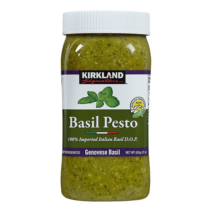 科克蘭 冷藏義大利羅勒調味醬 624公克