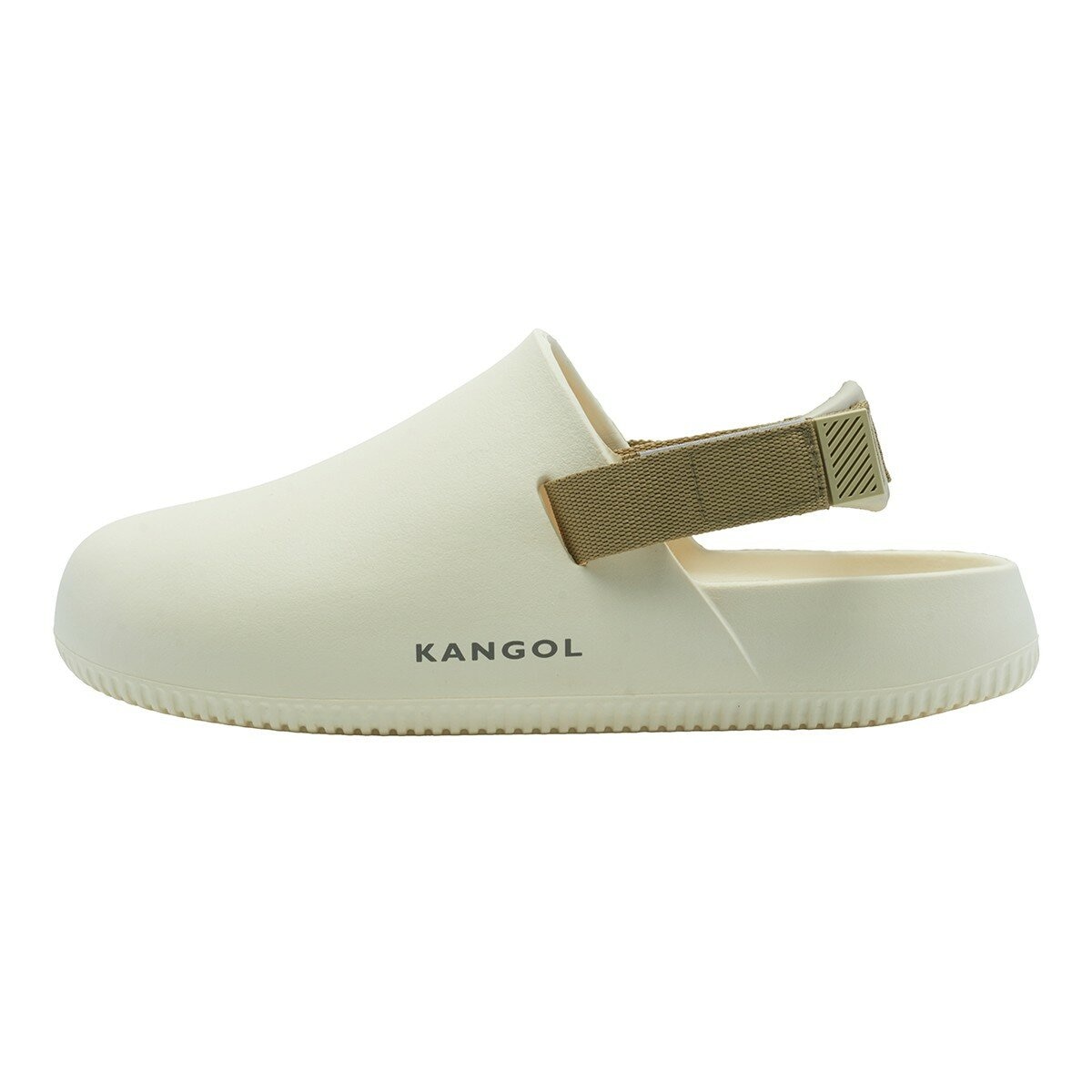 KANGOL 可調式穆勒鞋 卡其 KANGOL 可調式穆勒鞋 卡其