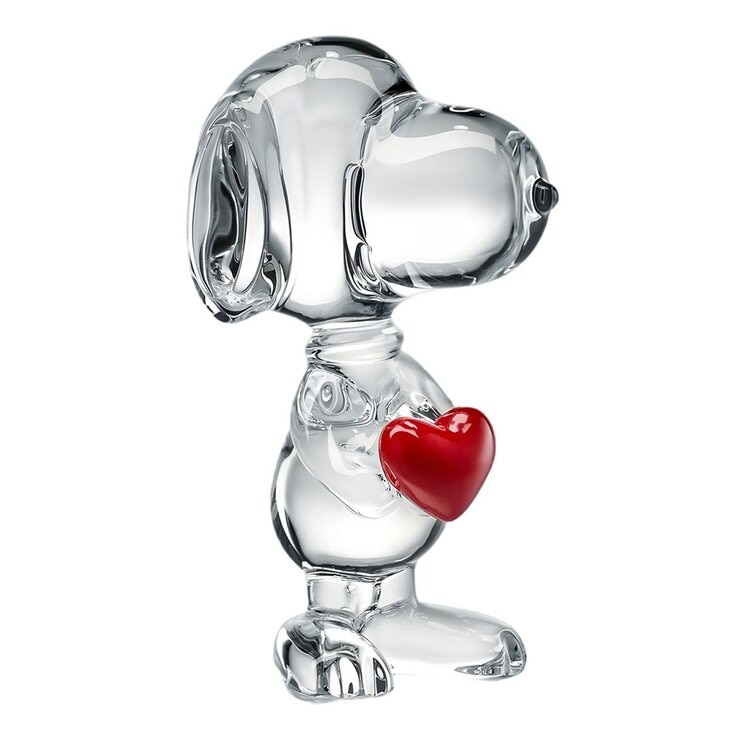 Baccarat Snoopy Heart 水晶擺飾 Baccarat Snoopy Heart 水晶擺飾