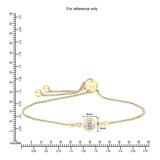 0.23克拉 圓形鑽石手鍊 VS2/I