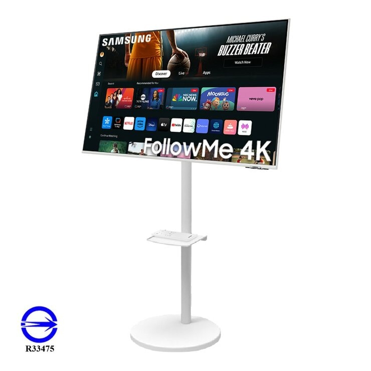 三星 FollowMe 43吋 4K 移動式智慧聯網螢幕組 S43FM703UC-FOLLOWME