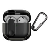 MAGEASY Odyssey 抗衝擊磁扣手繩耳機殼 AirPods 4 金屬黑