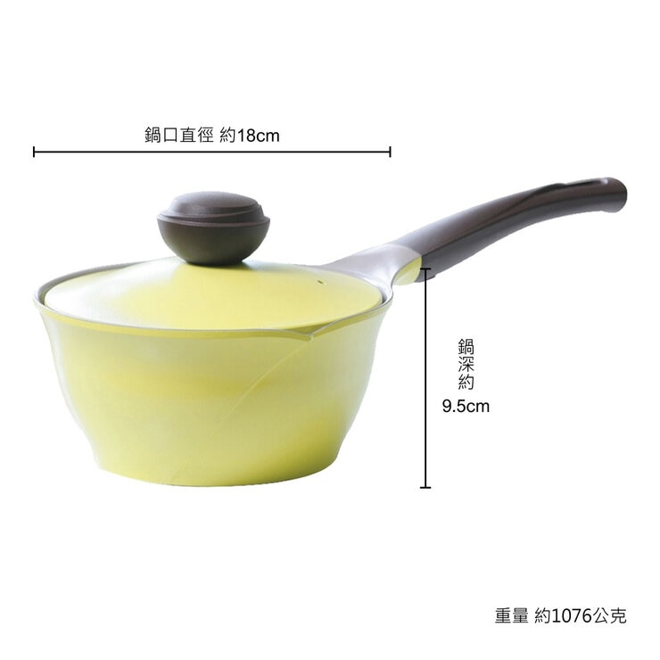 Chef Topf 薔薇系列不沾湯鍋 2件組 18公分 + 22公分