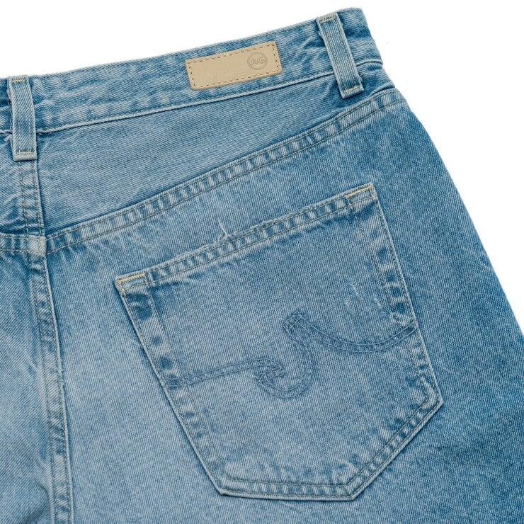 AG Jeans 女牛仔高腰寬褲 藍 AG Jeans 女牛仔高腰寬褲 藍