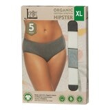 Jezebel 女有機棉內褲 5入組 XL