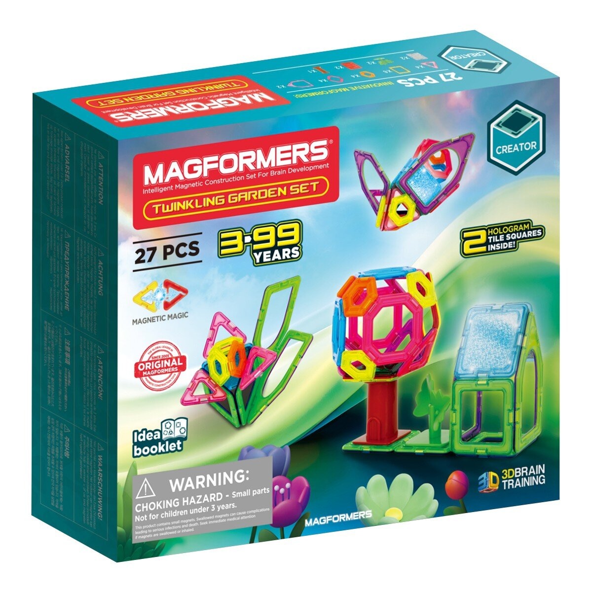 Magformers 磁性建構片 閃亮公園 / 3歲以上
