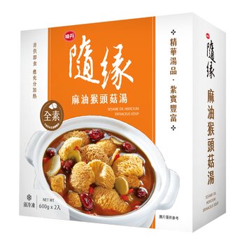 味丹 隨緣冷凍麻油猴頭菇湯 600 公克 X 2入