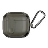 MAGEASY Odyssey 抗衝擊磁扣手繩耳機殼 AirPods 4 金屬綠 MAGEASY Odyssey 抗衝擊磁扣手繩耳機殼 AirPods 4 金屬綠