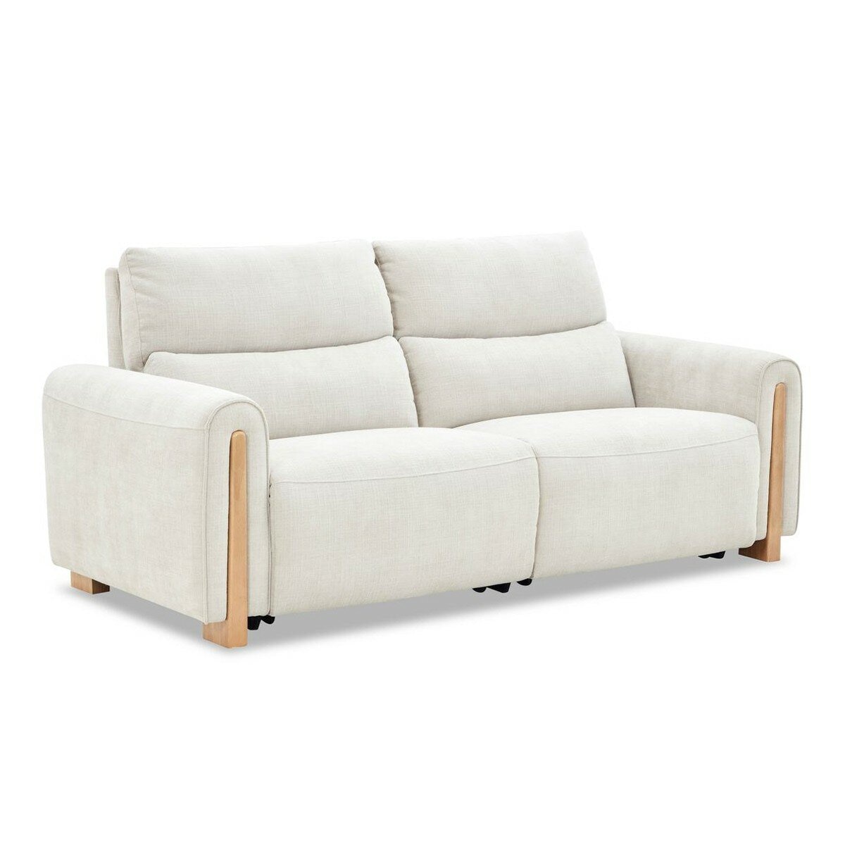 Aiden & Ivy 布面雙人電動沙發