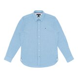 Tommy Hilfiger Men's Long Sleeve Shirt Light Blue