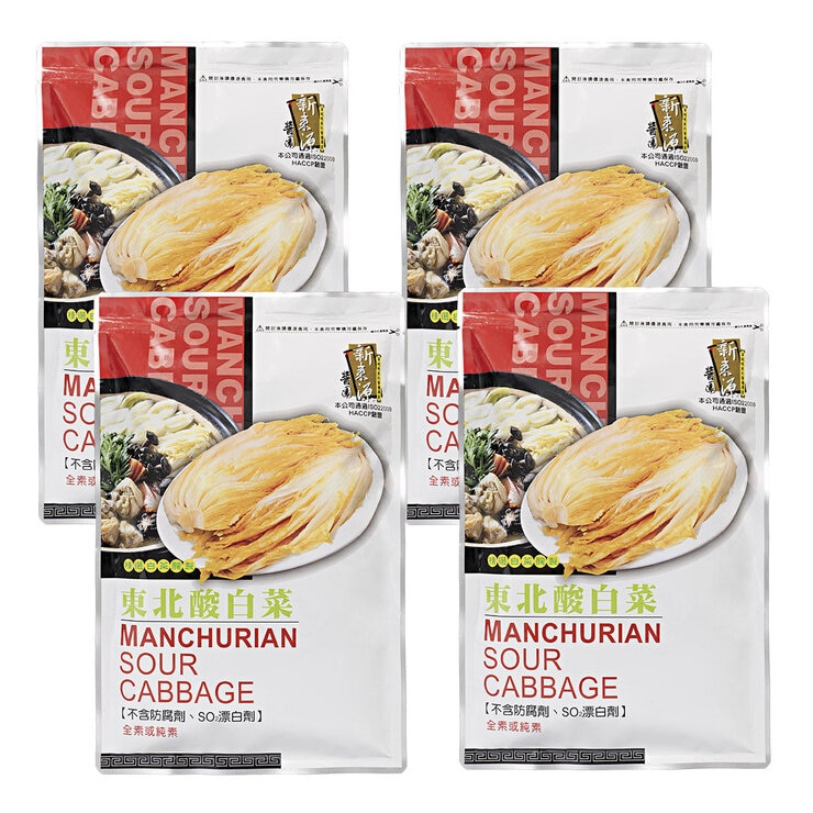 新來源 冷藏東北酸白菜 700公克 X 4入