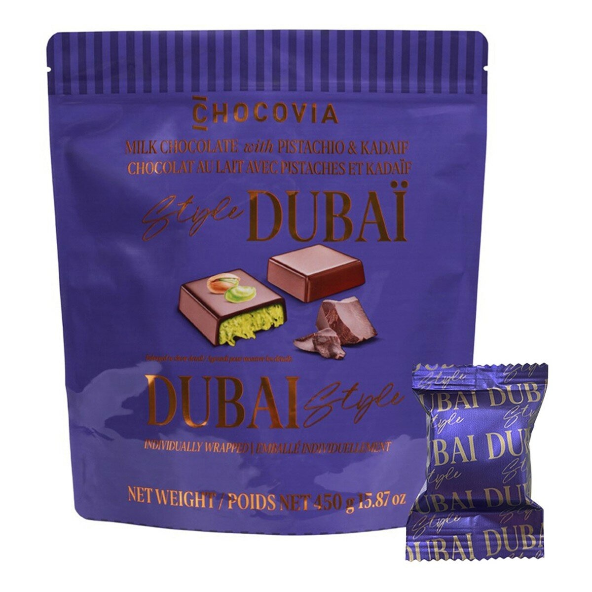Chocovia 杜拜風格巧克力 450公克