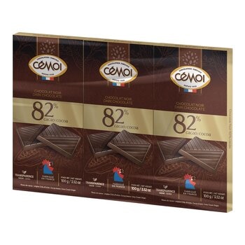 CEMOI 82% 黑巧克力 100公克 X 6入