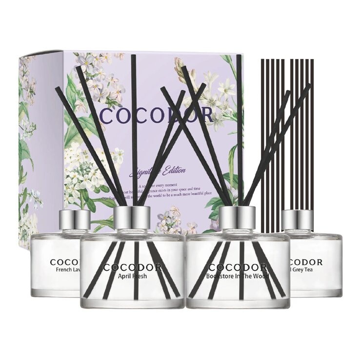 COCODOR Reed 經典擴香瓶禮盒組 200毫升 X 4入組