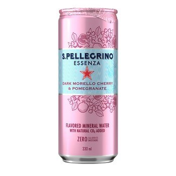 San Pellegrino 聖沛黎洛 零卡香氛氣泡飲 石榴櫻桃風味 330毫升 X 24罐 San Pellegrino 聖沛黎洛 零卡香氛氣泡飲 石榴櫻桃風味 330毫升 X 24罐