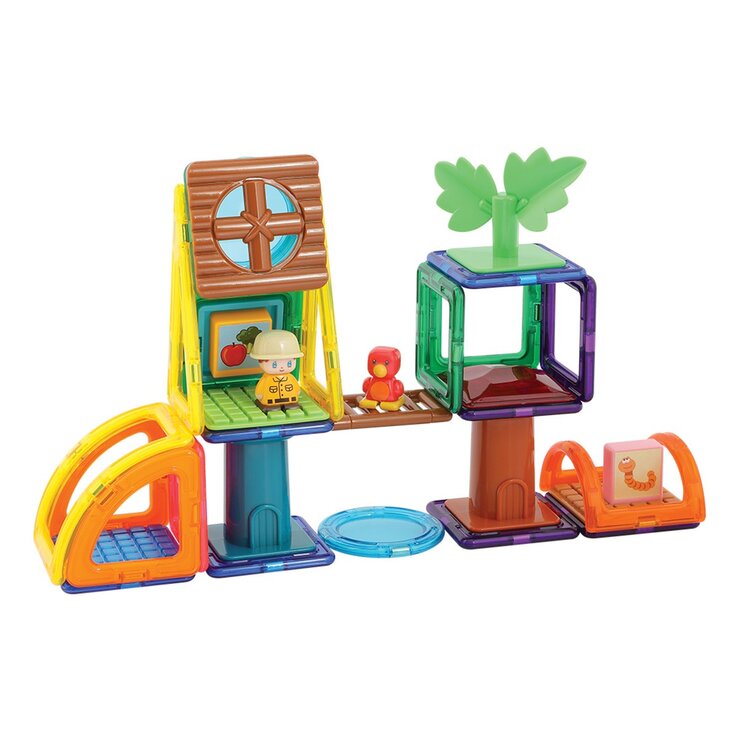 Magformers 磁性建構片 歡樂農場 48片裝 / 3歲以上