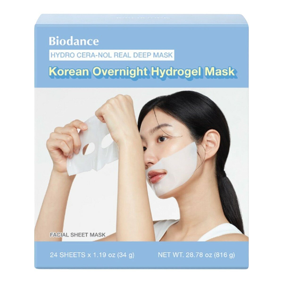 Biodance 多重保濕鎮靜實感深層全效面膜 24入