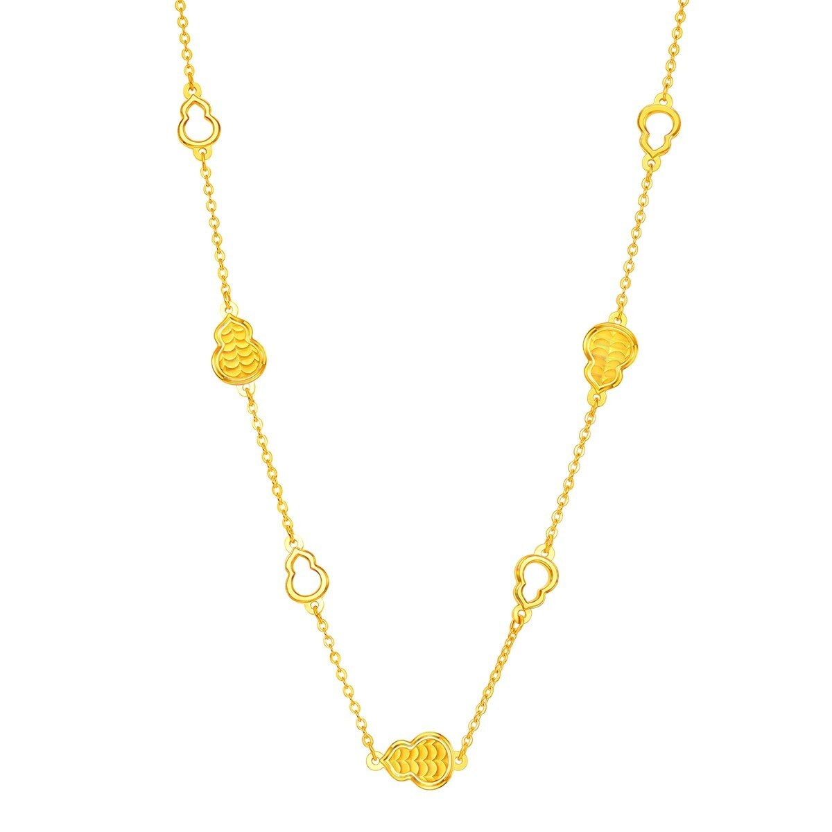 24K黃金項鍊 極光福祿 200厘