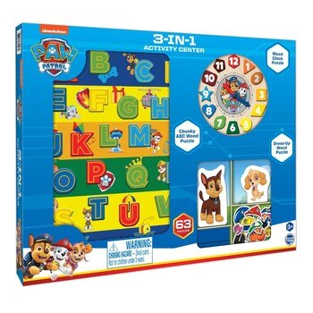 3 in 1 木製學習遊戲組-Paw Patrol 3 in 1 木製學習遊戲組-Paw Patrol