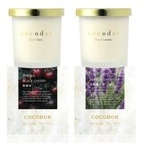 COCODOR 復古融蠟燈+大豆蠟燭 130公克 X 2入組 裸色 COCODOR 復古融蠟燈+大豆蠟燭 130公克 X 2入組 裸色