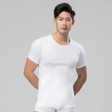 三槍 宜而爽 肌淨棉系列 男短袖上衣 3入 白 M