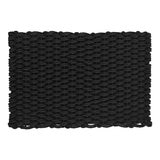 Korhani Studio 編織質感地墊 60公分 X 90公分 X 1.8公分 黑